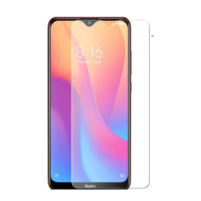 Kính Cường Lực 9h Bảo Vệ Màn Hình/ Mặt Sau/ Camera Điện Thoại Tùy Chọn Cho Xiaomi Redmi Note 8 7 6 8a 7a Mi 9t 9 Pro