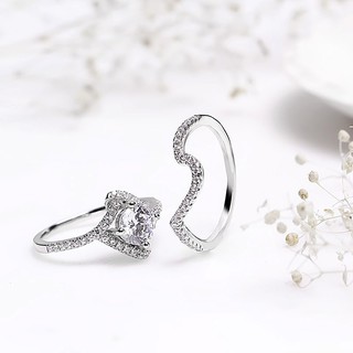 Nhẫn bạc Lani Love