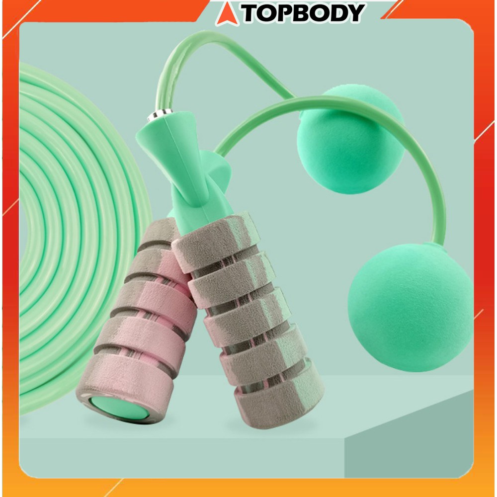 MVP411 Dây nhảy thể lực đàn hồi, dây nhảy không dây có điều chỉnh, hỗ trợ luyện tập thể dục, thể thao tiện lợi tại nhà