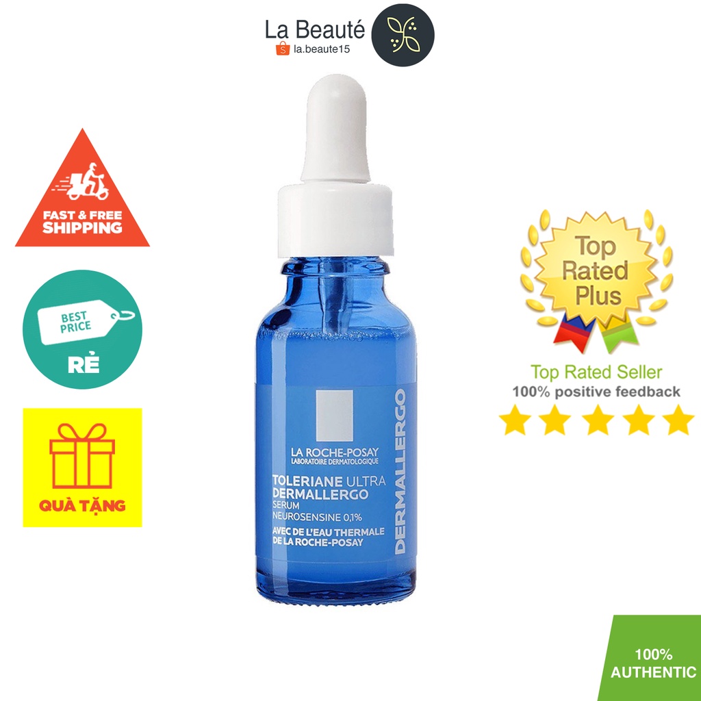 La Roche-Posay Toleriane Ultra Dermallergo Serum - Tinh Chất Cấp Nước, Làm Dịu Da Nhạy Cảm 20ml