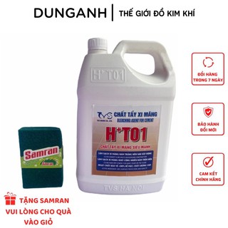 Chất tẩy xi măng HT01 các cỡ tặng kèm Samran - Kim Khí Dung Anh