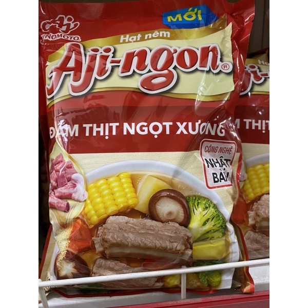 Hạt nêm Aji- ngon gói 900g ngon ngọt