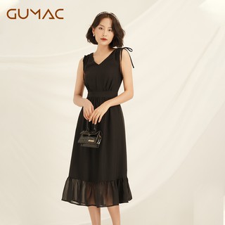 Đầm sát nách nhún eo DA816 GUMAC