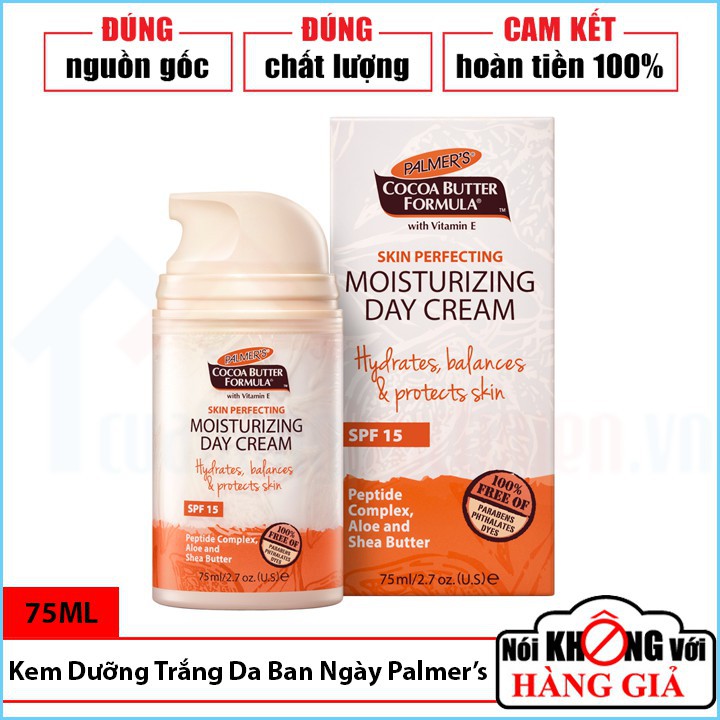 [CHÍNH HÃNG] Kem dưỡng trắng chống nắng bảo vệ SPF15 Palmer’s Mỹ 75ML | An Toàn | Hiệu Qủa | Không Gây Kích Ứng