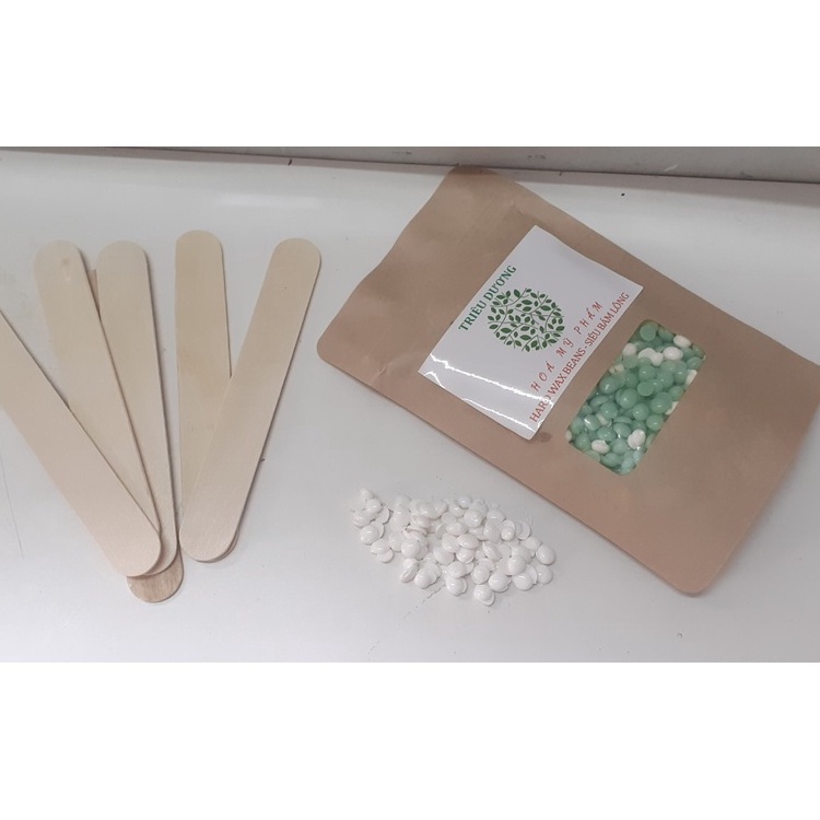 200g sáp wax màu TD  + Mỡ trăn 50ml (tặng que lấy sáp+ đồ dũa móng)