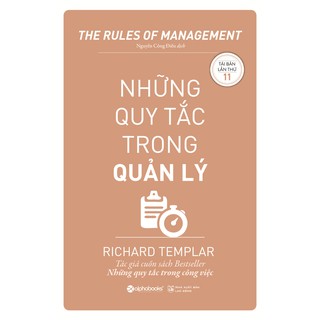 Sách - những quy tắc trong quản lý