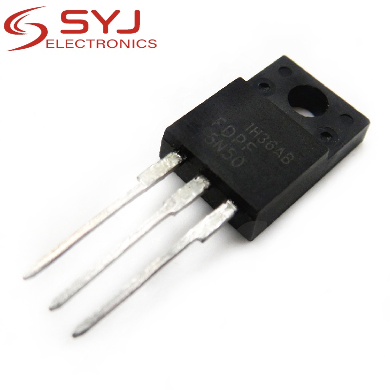 10 Cái / lốc FDPF5N50UT FDPF5N50 5N50UT 5N50 TO-220F 500V 5A Mới Trong
