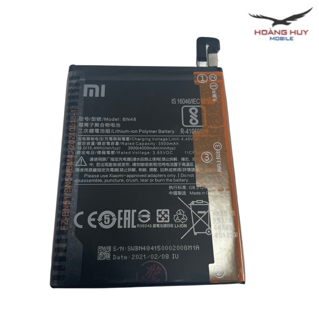 Pin Xiaomi Redmi Note 6 Pro BN48 Dung Lượng 4000mAh Hàng Zin Nhập Khẩu Bảo Hành 6 Tháng 1 Đổi 1