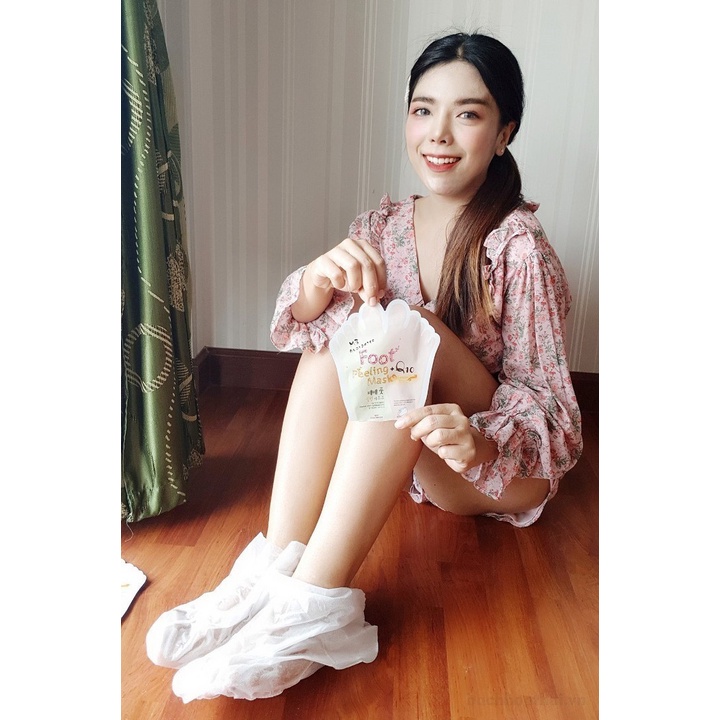 [MỚI] Mặt nạ bàn châŋ Foot peeling mask + Q10 Thái Lan