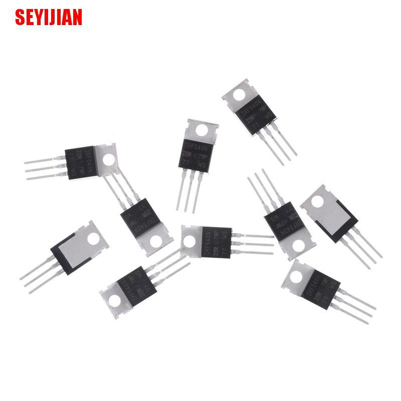 Set 10 Nguồn Điện Irf540N Irf540 To-220 N-Channel 33A 100V Chuyên Dụng