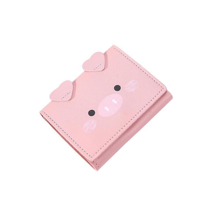Ví Ngắn Mini Đựng Tiền Xu Thiết Kế Đơn Giản Thời Trang Theo Phong Cách Hàn Quốc Cho Nữ Giá Đỡ