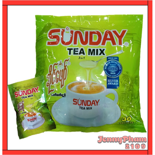 Trà sữa Sunday TeaMix Myanmar 750gr