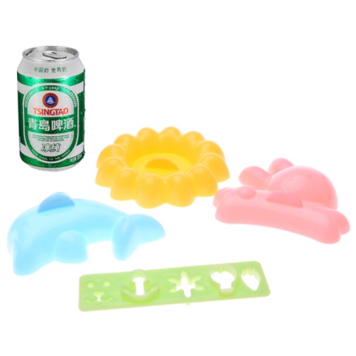 Bộ 4  khuôn cơm tạo hình thú mẫu mới SP081901