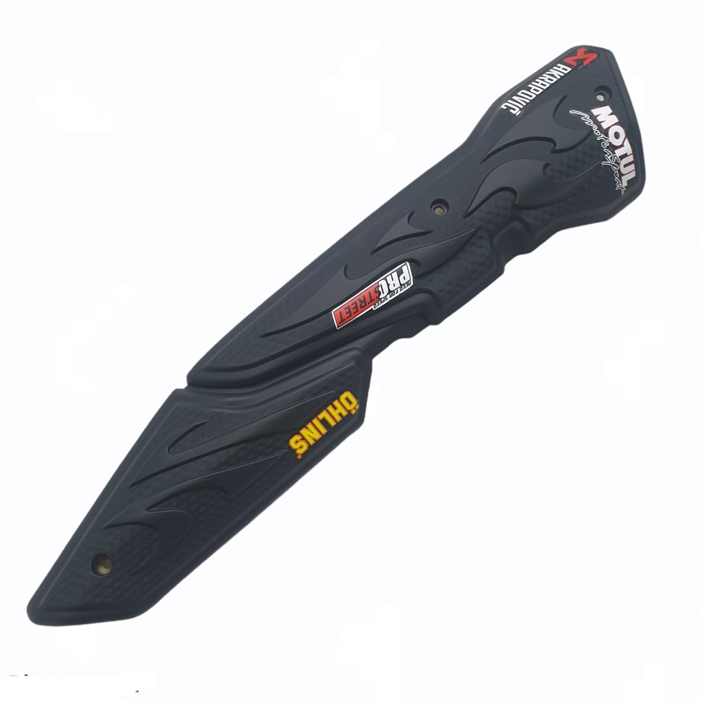 Bộ Hai Món Che Pô Exciter 155 VVA đen nhám