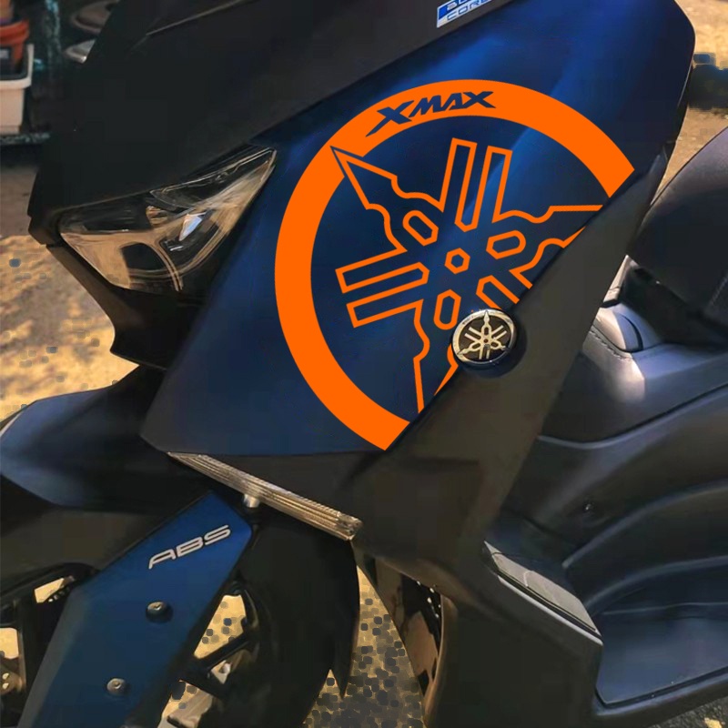 Miếng Dán logo yamaha Phản Quang Chống Thấm Nước Trang Trí Xe Mô Tô xmax 300