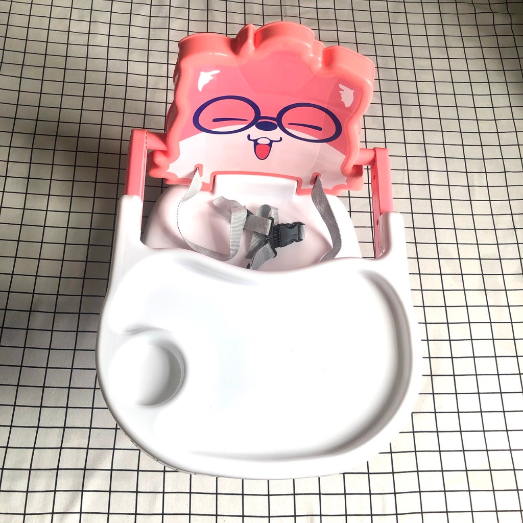 Ghế tập ngồi cho bé ăn dặm, có đai an toàn cho bé