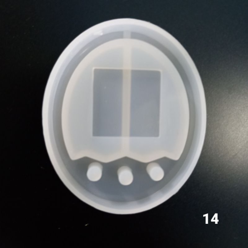 Khuôn silicon làm móc khóa shaker resin handmade siêu đẹp