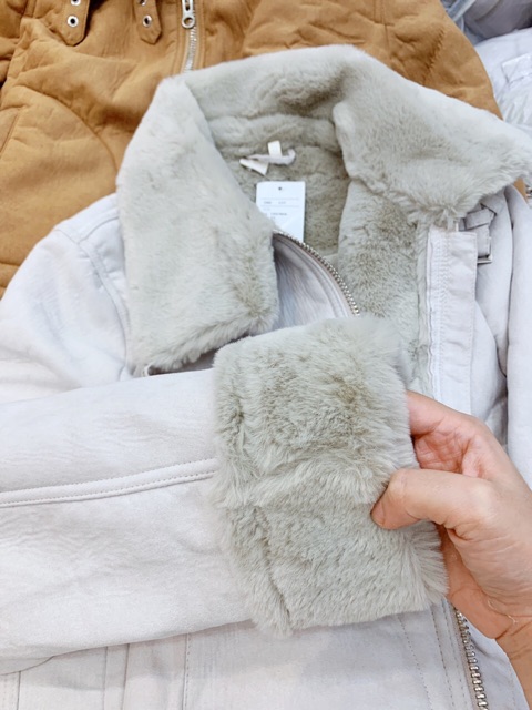 Áo da lộn hm sẵn thanh lý