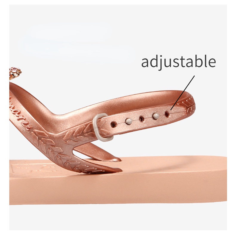 Hotmarzz  dép nữ Xăng đan dép đi biển HM0604