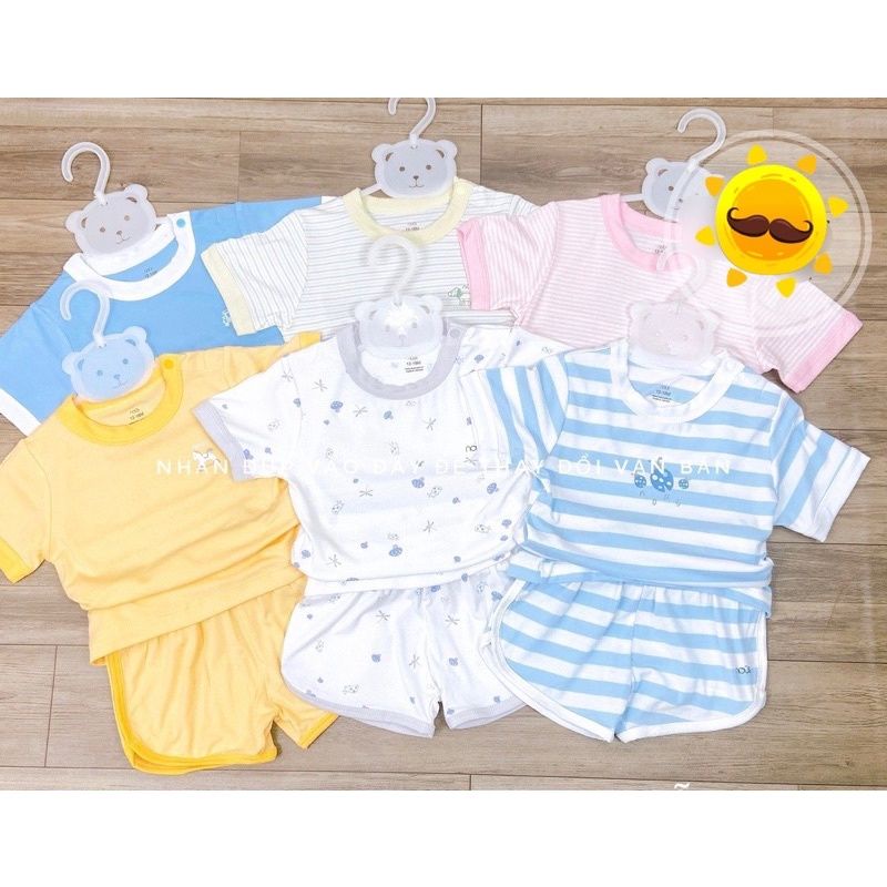 Bộ cộc tay cài vai Nous petit