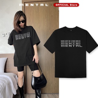 Áo Thun MENTAL® Đính Hột / Rhinestone Tshirt /