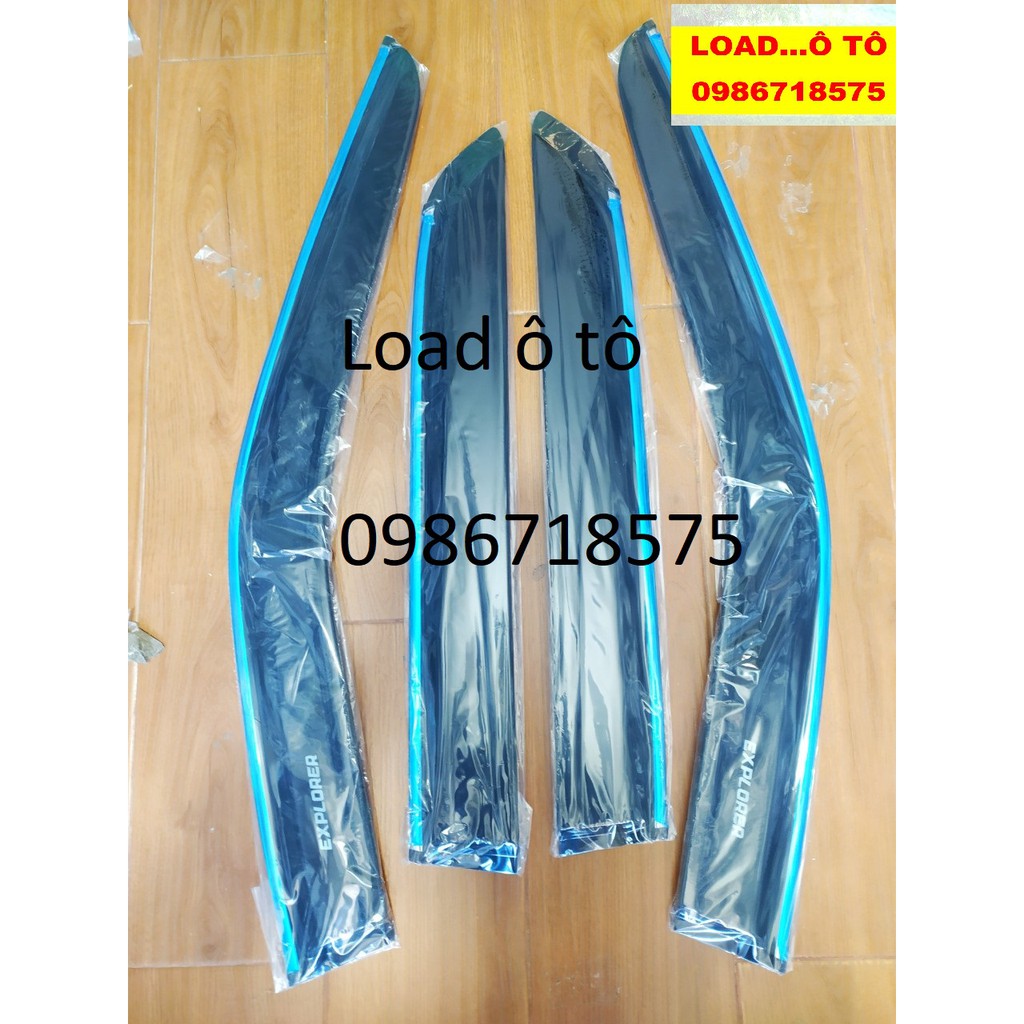 Vè Che Mưa Chỉ Mạ Crom Xe Ford Explore Cao Cấp Nhất Thị Trường