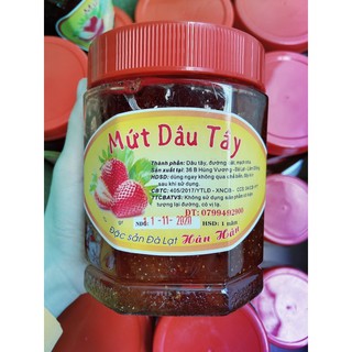 mứt dâu tây Đà lạt