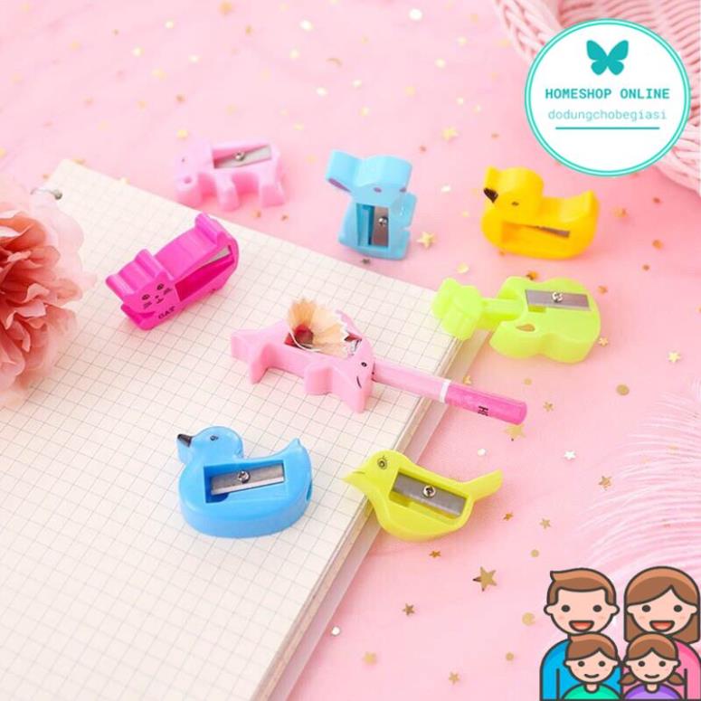 Gọt bút chì đáng yêu nhiều hình động vật, nhiều mẫu ngộ nghĩnh cho bé