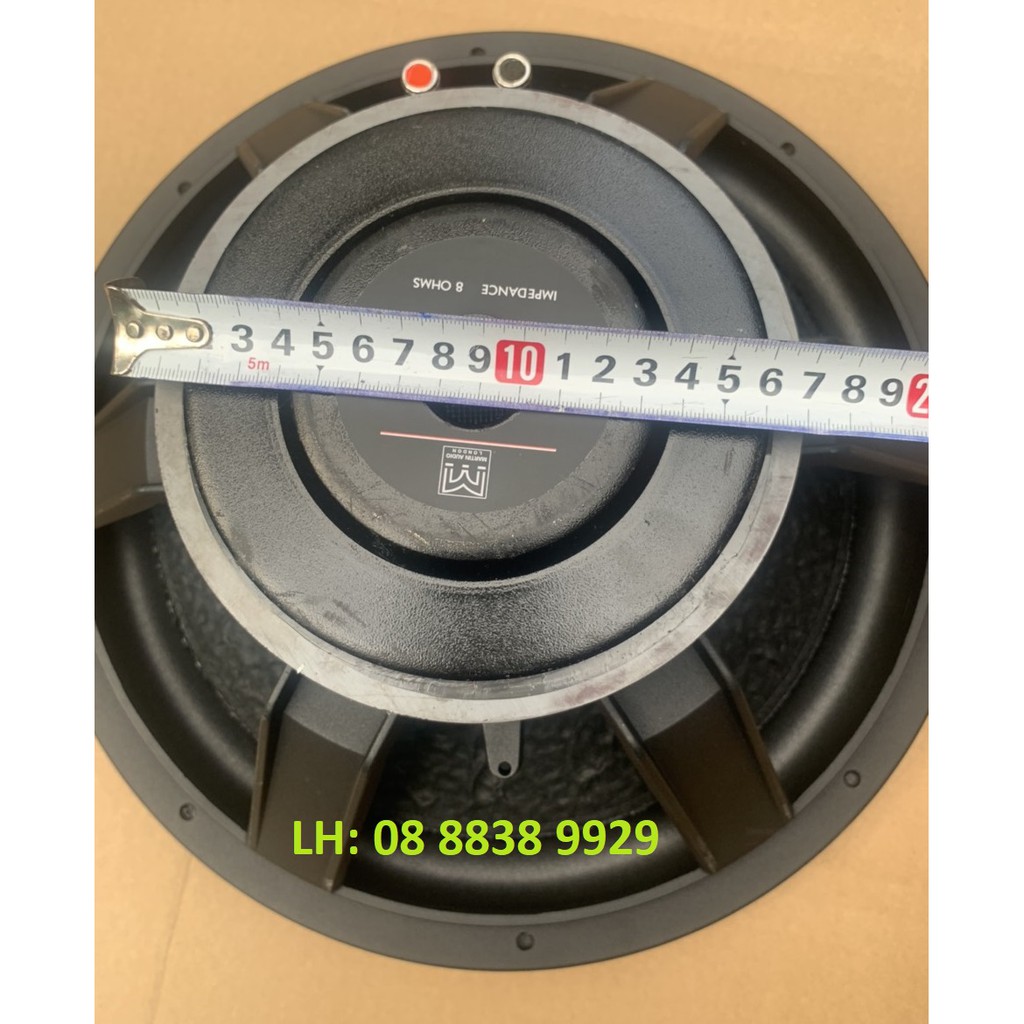 LOA BASS SUB 40 MARTIN TỪ 170 COIL 76 CHỈ ĐỎ CAO CẤP - GIÁ 1 LOA