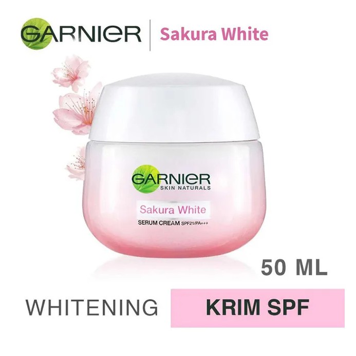 (hàng Mới Về) Kem Dưỡng Da Ban Đêm Garnier Sakura White Day / Night Cream 50ml