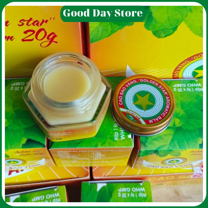 Cao sao vàng TW3 Đà Nẵng 20gram , Dầu cù là 20gram