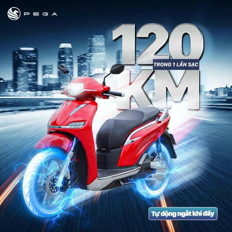 Xe điện Pega S Đỏ