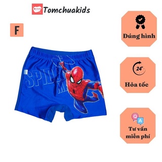 Quần bơi bé trai siêu nhân 12-38kg - vải chuyên dùng cho đồ bơi - co giãn tốt - Tomchuakids
