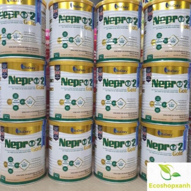 Combo 6 lon  Sữa nepro 2 gold hộp 400g Date T4.2023