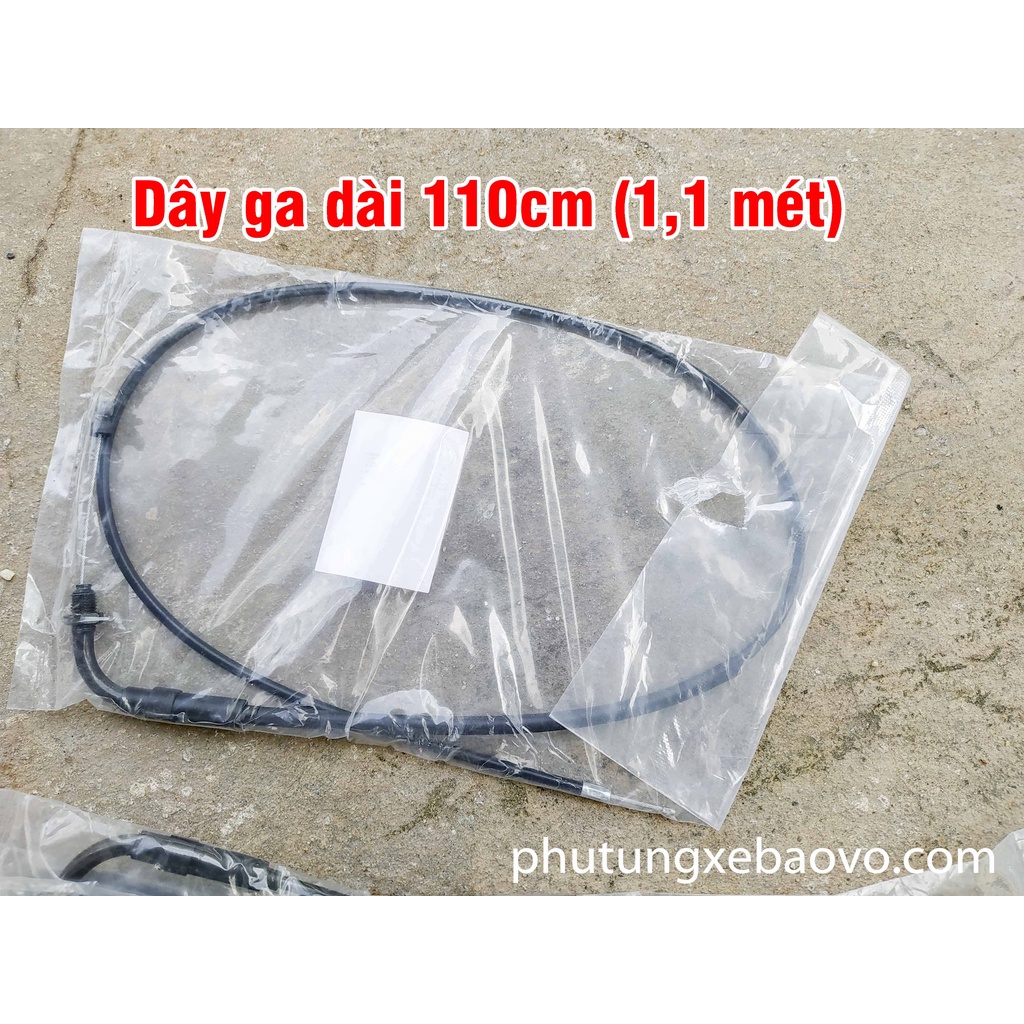 Dây ga dài 110cm  thích hợp cho các dòng xe lên ghi đông cao