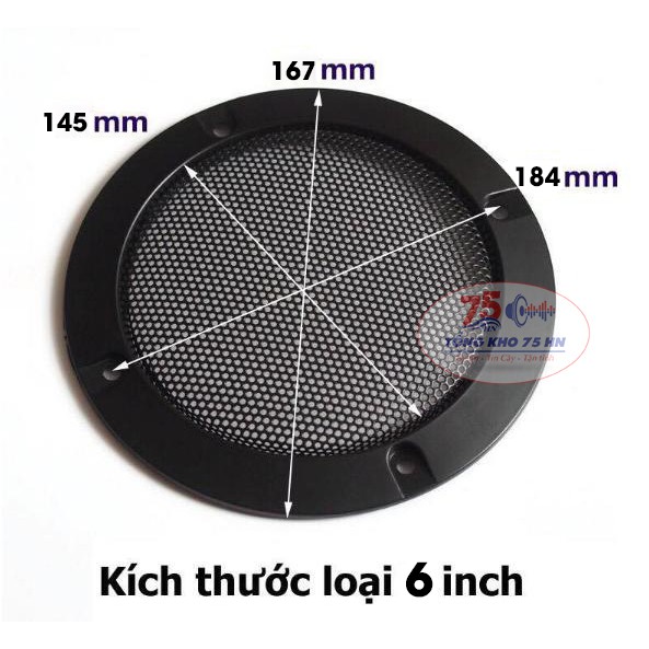 Màng bảo vệ loa từ 6,5 inch đến 10 inch - Màng loa