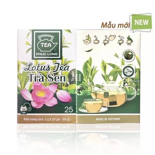 Trà túi lọc Phúc Long ( hộp 25 gói 2g)