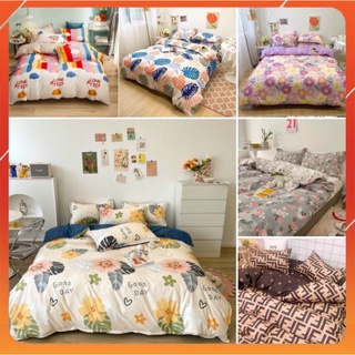 Bộ chăn ga gối cotton poly hàng nhập khẩu