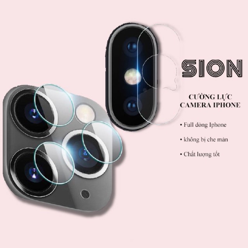 Kính Cường Lực Bảo Vệ Camera Iphone