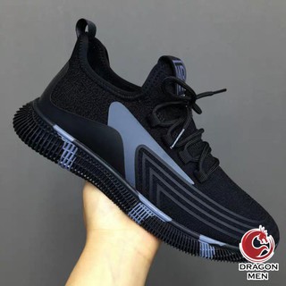 Giày thể thao nam Sport WWB đen viền đỏ đế giá siêu rẻ giày nam nữ DG1