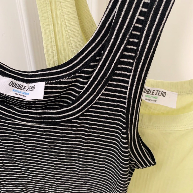 Áo tanktop Double Zer0 xuất xịn