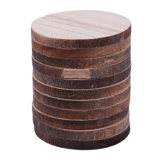 Bộ 10 Miếng Gỗ Tròn 50mm (5Cm)
