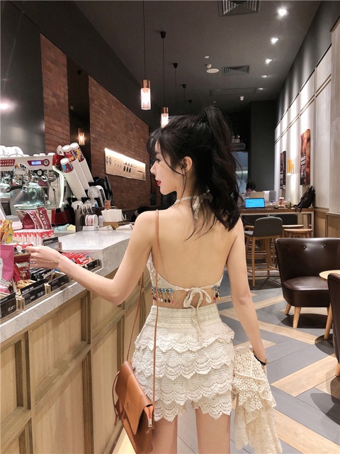 [HÀNG ĐỘC QUYỀN] Set bikini len sành điệu