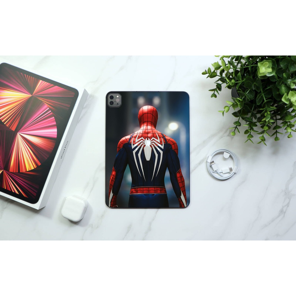 Miếng Dán Skin IPAD In Hình Spider Man - Người Nhện Dành Cho Skin Ipad Pro / Skin Ipad Mini / Ipad Air