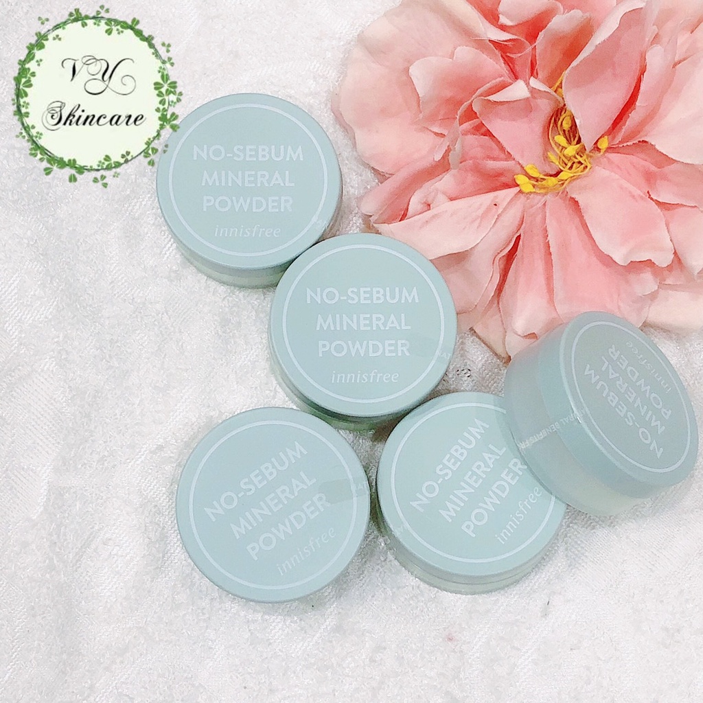 Phấn Phủ Bột Kiềm Dầu Innisfree No Sebum Mineral Powder