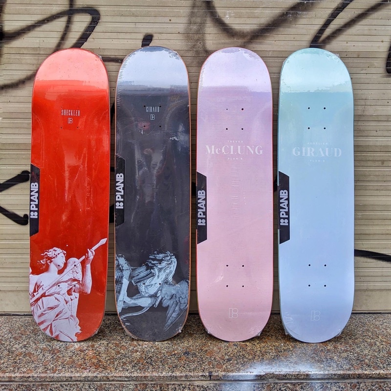 Mặt Ván Trượt Skateboard Cao Cấp Mỹ - PLAN B MCCLUNG FADED DECK 8.12