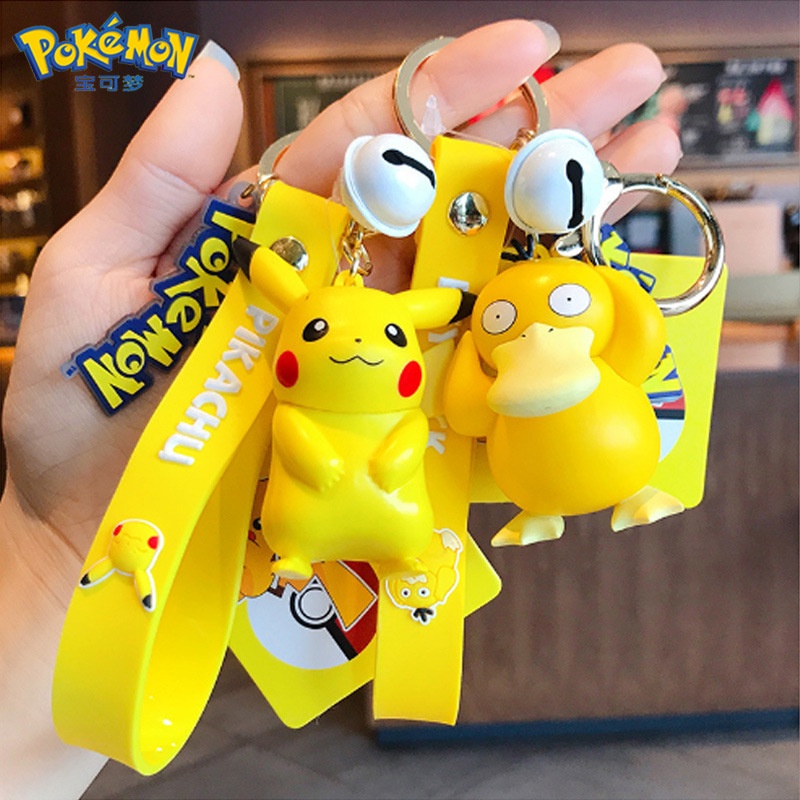 Móc Khóa anime, móc khóa hoạt hinh nhân vật Pokemon,pikachu móc khóa treo balo dễ thương
