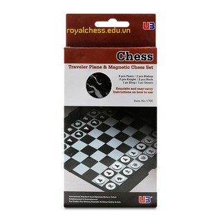 Bộ Cờ Vua UB Nam Châm Bỏ Túi - mini- du lịch ROYALCHESS