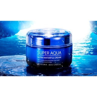 Kem Dưỡng Ẩm Missha Super Aqua Ultra Water Full Cream 80ml🌊🌊 SALE 50% giá 3️⃣8️⃣0️⃣k