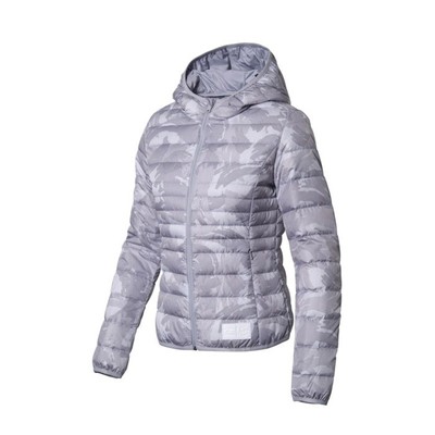 Áo lông vũ Li-ning nữ màu hồng ayM